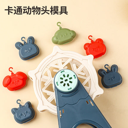Play House Ferris Wheel Noodle Cake Colored Mud Ice Cream Machine Clay Plasticine Mold Girl Birthday Gift