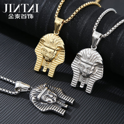 Manufacturer Hot Sale Amazon Aliexpress Cross-Border Fashion Retro Personalized Jewelry Titanium Steel Stainless Steel Pendant Wholesale