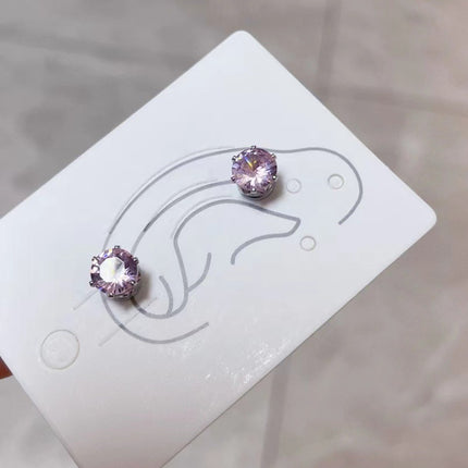 Factory wholesale ear nail without ear hole magnetic ear nail female ear bone clip male earring nail magnet stone ear bone nail