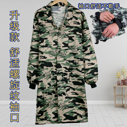 gown overalls men's and women's overalls thin breathable dustproof wear-resistant dirt-resistant transport clothing workshop labor protection clothing long