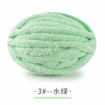 Super Thick Ice Strip Iceland Hand-woven Scarf Hat Blanket Mat Cat's Nest Wool Group Hand-woven DIY Material Bag