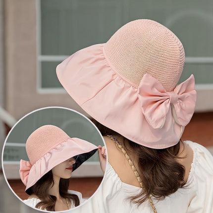 Foldable Storage Vinyl Fisherman Hat Women's Anti-Uv Upf50+ Sun Protection Hat Covering Face Large Brim Summer Sun Hat