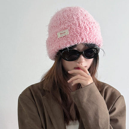 "Puff Ice Cream" Homemade Soft and Waxy Plush High-End Scarf Korean Style Warm Knitted Scarf
