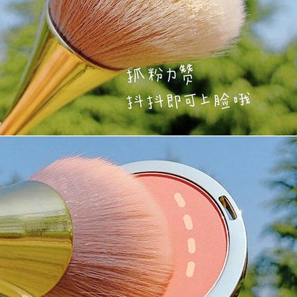 Rose Gold Powder Blush Brush Professional Make Up Brush Large Cosmetic Face Cont Cosmetic Face Cont brocha colorete Make Up Tool