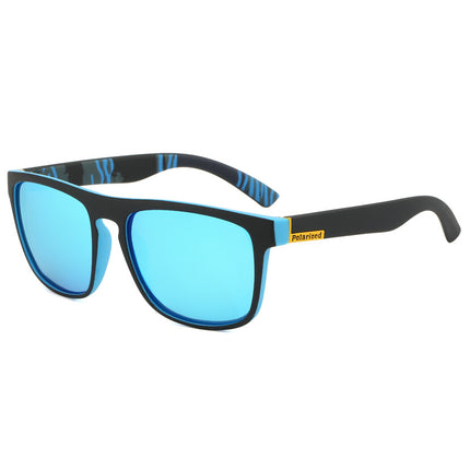 Polarized Elastic Paint Real Film Sunglasses Outdoor Beach Men's Sunglasses Fishing Mountaineering Glasses Anti-UV New