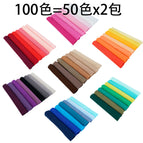 25 x 25cm x 100 slices -50 colors