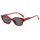 Red frame gray film