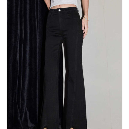 American Retro High Street Jeans for Women 2025 Summer New Loose Drape Straight Wide-Leg Floor-Length Pants