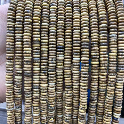 2×6 Natural Stone Colorfuled Crystal Abacus Beads Spacer Beads Beads Cross-Border Hot-Selling Jewelry DIY Bracelet Necklace