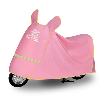 Full Car Cover, Enlarged and Thickened, Sun Protection, Ultra-Durable Electric Car Cover, Battery Car Rain Cover, Scooter Sun Protection