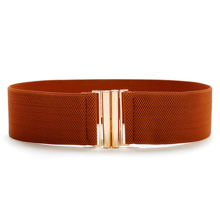 Matching Dress Fashion Women's Wide Waist Seal Elastic Belt All-match Women's Wide Belt Decoration Wholesale