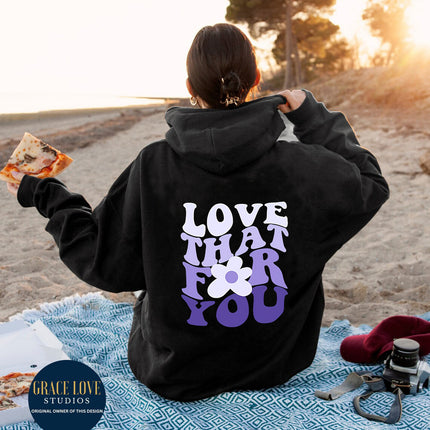 2024 Export Popular Sweatshirt Spring and Autum Men's and Women's Hooded Sweatshirt Flower Print Casual Hoodie Independent Station