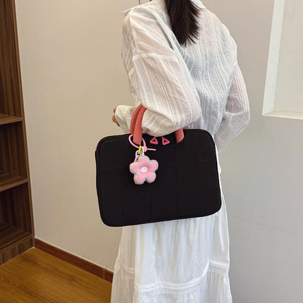 14 Inch Fashionable Cotton Padded Women's Laptop Bag Tablet