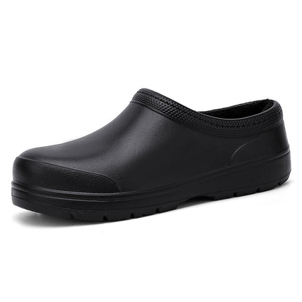 [Cross-Border] Chef's Shoes Are Non-Slip, Warm and Velvet, Restaurant and Hotel Waiters Are Cold-Proof, Waterproof, Lightweight Home Rain Boots