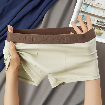 Maillard Cotton Men's Underwear Breathable Boxers Sports Loose Youth Boxer Underwear Men's Trendy
