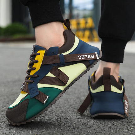 European Trendy Men's Shoes, Autumn 2026 New Model, Thick-Soled Height-Increasing Dad Shoes, Internet Celebrity Hot-Selling Sports Casual Shoes