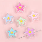 a pack / Five-pointed star color mixing aperture 3.5mm about 6/bag