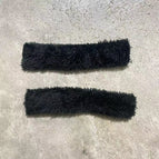 A pair of heel covers (black) / 22-23
