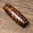 Xizang twenty-one-eye dzi beads [14*40mm]