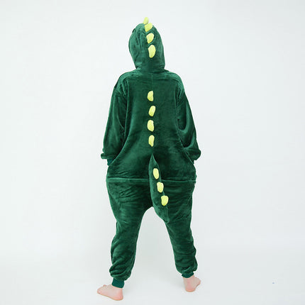 Mixed batch autumn and winter flannel adult cartoon conjoined animal pajamas orchid history home clothes toilet thickened wholesale