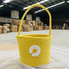 Hand basket-yellow