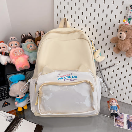 Schoolbags for Female Elementary School Students, Good-Looking, Sweet, Cute, New Style Backpacks for Junior High School Students, Small Backpacks for Travel and Study