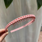 Chain toothed pink