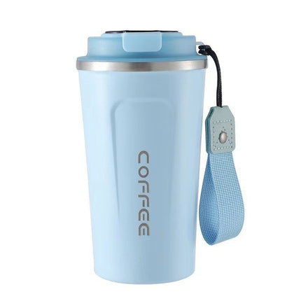 Fashion coffee cup 304 stainless steel vacuum mug couple cup portable car gift cup cross-border wholesale