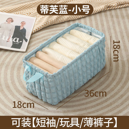 New Cloud Bubble Storage Box Home Wardrobe Artifact Student Clothes Storage Fit Box Dormitory Storage Good
