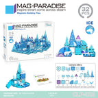 028 ice and snow animal magnetic sheet-32pcs