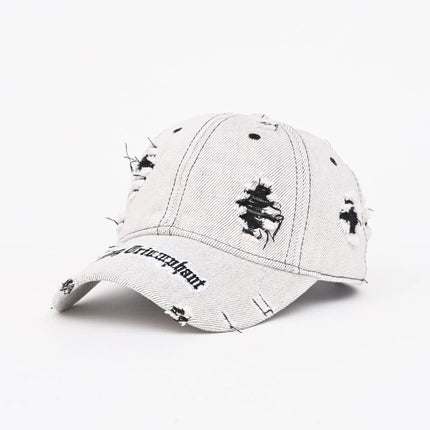 2025 New Women's Summer Pear-Shaped Sunset Street Face-Slimming Enlarged Deep Brim American-Style Baseball Cap Duckbill Cap