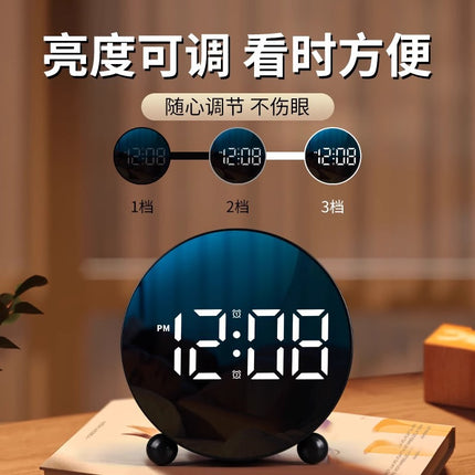 Cross-Border Alarm Clock, Simple Electronic Clock, Led Clock, Home Bedside Clock, Temperature Clock, Plastic Clock