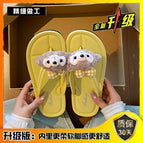 Light green-little monkey flip flops / 36-37