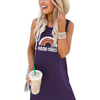 Purple dress (color picture White) / S