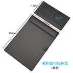 Black suit: Pen deduction +2-hole coasters
