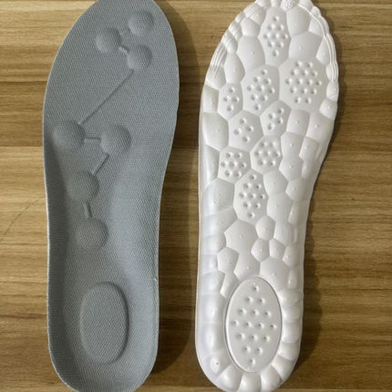 Cloud Insoles for Women, Soft Sole, Sweat-Absorbent, Anti-Odor, Breathable, 4D Stepping Comfort, Ultra-Soft, Thickened, Massage, Pain Relief, Not Tired after Standing for a Long Time