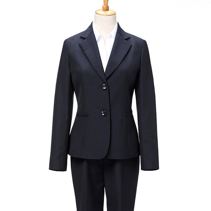 genuine goods wool suit suit women's 2024 new autumn and winter high-end gas professional suit formal work clothes two-piece set