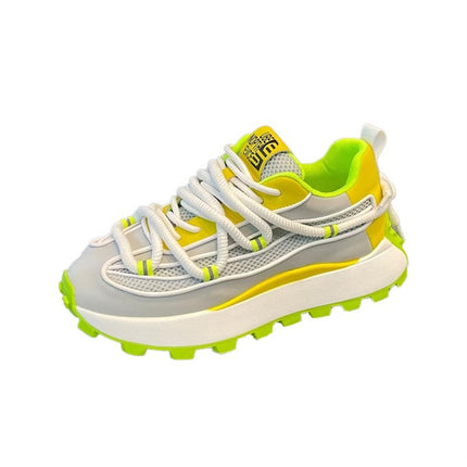 All-Match Ins Personalized Fashionable Comfortable Fashionable Casual Shoes Campus Student Letter Fashionable Men's Platform Board Shoes Men's Running Shoes