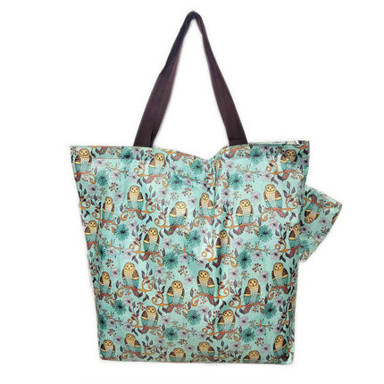 Water-Repellent Oxford Cloth Shopping Bag Foldableable Environmentally Friendly Bag Large Capacity Supermarket Grocery Shopping Bag Satchel Bag Handbag