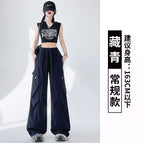 Navy blue--regular style / S