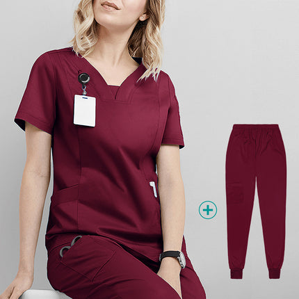 Temu, Operating Room Scrub Suit Set for Doctors and Nurses, Beauty Salon Workwear, Medical and Healthcare Use Only