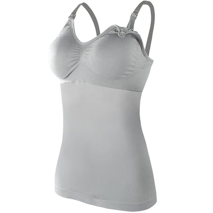 Cross-border Lactation plus size Camisole Female Postpartum Feeding Non-wearing Bra Pad Vest for Pregnancy and Postpartum
