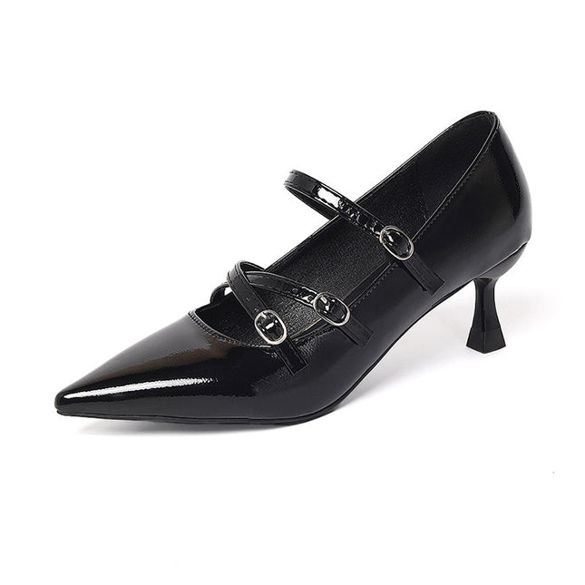 Niche French Fashion High-Heeled Shoes, Toe-Cap Sandals, Fairy Shoes, 2025 New Spring and Summer Elegant Lady Shoes
