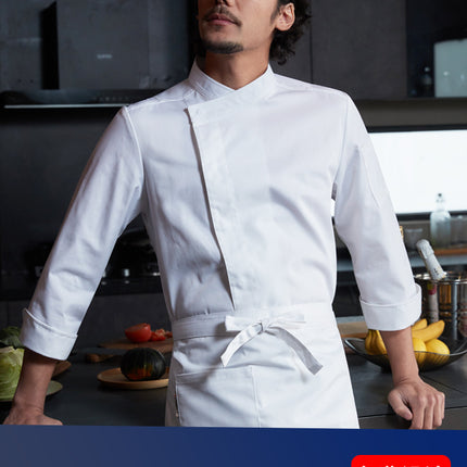 Chef Workwear for Men, Breathable, Suitable for Hotels, Restaurants, and Kitchens, Uniform Set