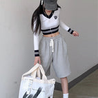Gray-small yellow rope / M