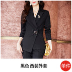 One-piece black suit / S