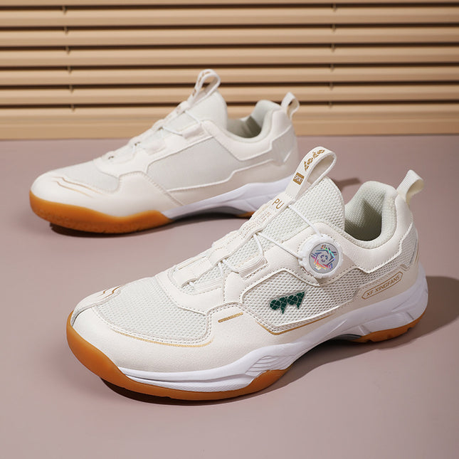 Men's and Women's Breathable Lightweight Badminton Shoes Training Sports Couple Tennis Shoes Comfortable Student Sports and Leisure Trendy Shoes