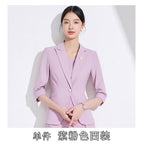 Single purple pink suit / S