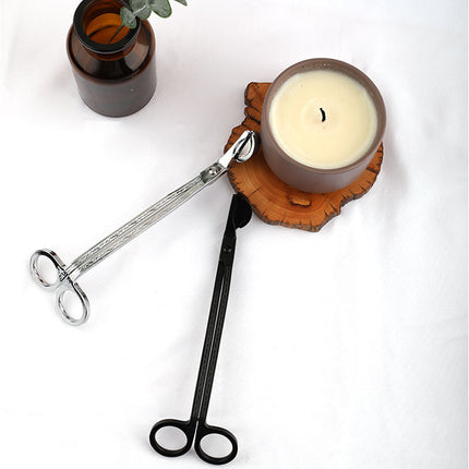 Candle Shear Candle Extinguisher Stainless Steel Thickened Semi-round Candle Wick Shear Candle Shear Candle Tool Ornaments Wholesale Factory