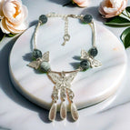 G28 blue and white butterfly bracelet